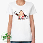 Женская футболка органик