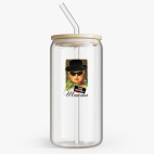 Банка с бамбуковой крышкой