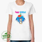 Женская футболка органик