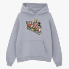 Толстовка худи оверсайз