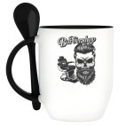 Кружка с ложкой