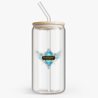 Банка с бамбуковой крышкой