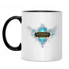 Кружка двухцветная