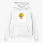 Толстовка худи оверсайз