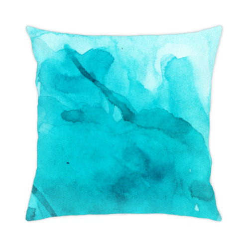 Подушка Акварельная текстура