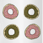 Пончики с глазурью.