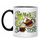 Кружка двухцветная