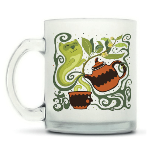 Кружка матовая с принтом Коточай