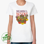 Женская футболка органик