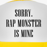 Sorry. Rap Monster is mine
