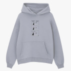 Толстовка худи оверсайз