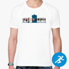 Мужская спортивная футболка