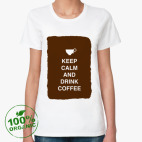 Женская футболка органик