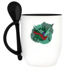 Кружка с ложкой