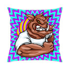 Подушка 35x35 см Кабан