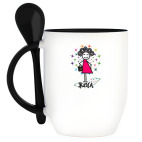 Кружка с ложкой