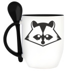 Кружка с ложкой