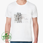 Мужская футболка органик