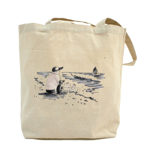 Сумка шоппер На пляже