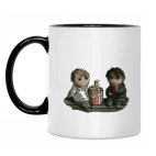 Кружка двухцветная