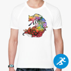 Мужская спортивная футболка