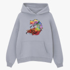 Толстовка худи оверсайз