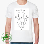 Мужская футболка органик