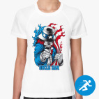 Женская спортивная футболка