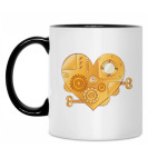 Кружка двухцветная