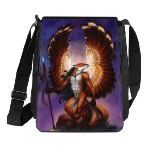 Сумка-планшет Лис-воин