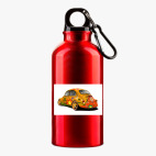 Металлическая бутылка 400 мл UV-DTF