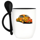 Кружка с ложкой