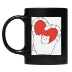 Кружка цветная UV-DTF