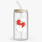 Банка с бамбуковой крышкой