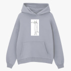 Толстовка худи оверсайз