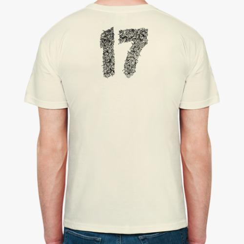 Футболка с принтом 17 на 2017