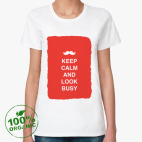 Женская футболка органик