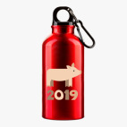 Металлическая бутылка 400 мл UV-DTF