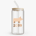 Банка с бамбуковой крышкой