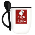 Кружка с ложкой