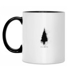 Кружка двухцветная