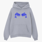 Толстовка худи оверсайз