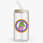 Банка с бамбуковой крышкой