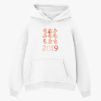 Толстовка худи оверсайз