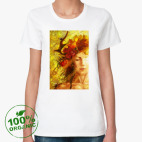Женская футболка органик