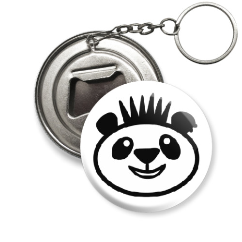 Брелок-открывашка с принтом Панда