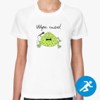 Женская спортивная футболка