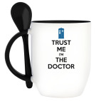 Кружка с ложкой