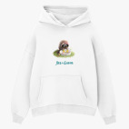 Толстовка худи оверсайз