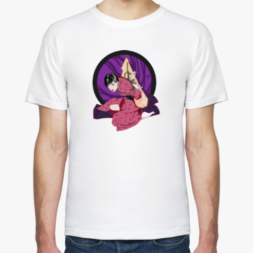 Футболка с принтом Шибари S-shape